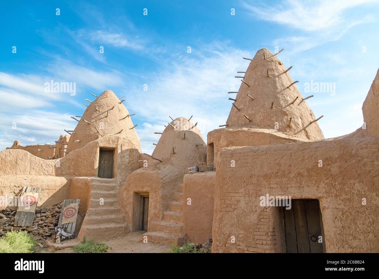 Impero Mongol. La capitale dell'Orda d'Oro - Sarai Batu. (Ricostruzione) Foto Stock