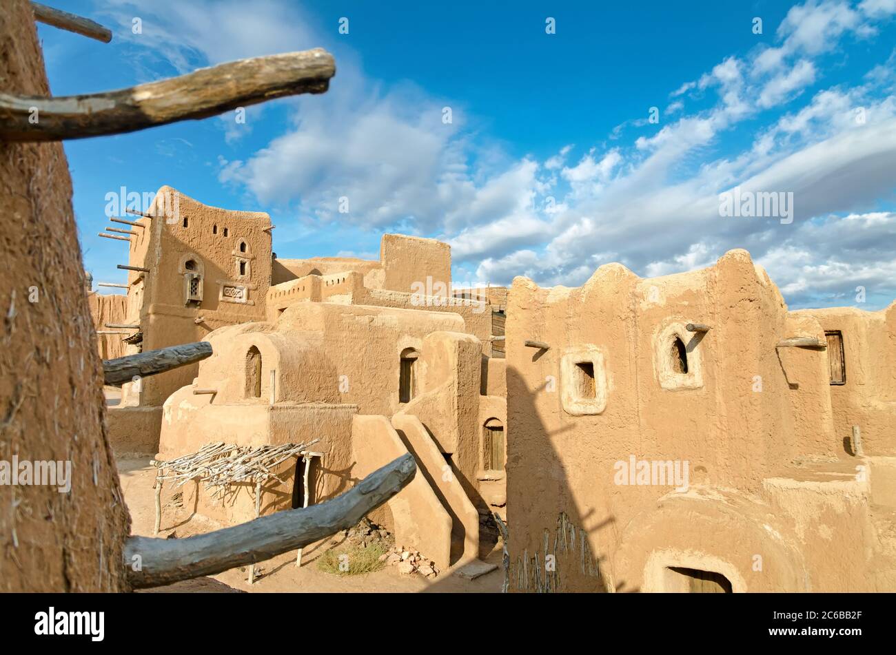 Impero Mongol. La capitale dell'Orda d'Oro - Sarai Batu. (Ricostruzione) Foto Stock