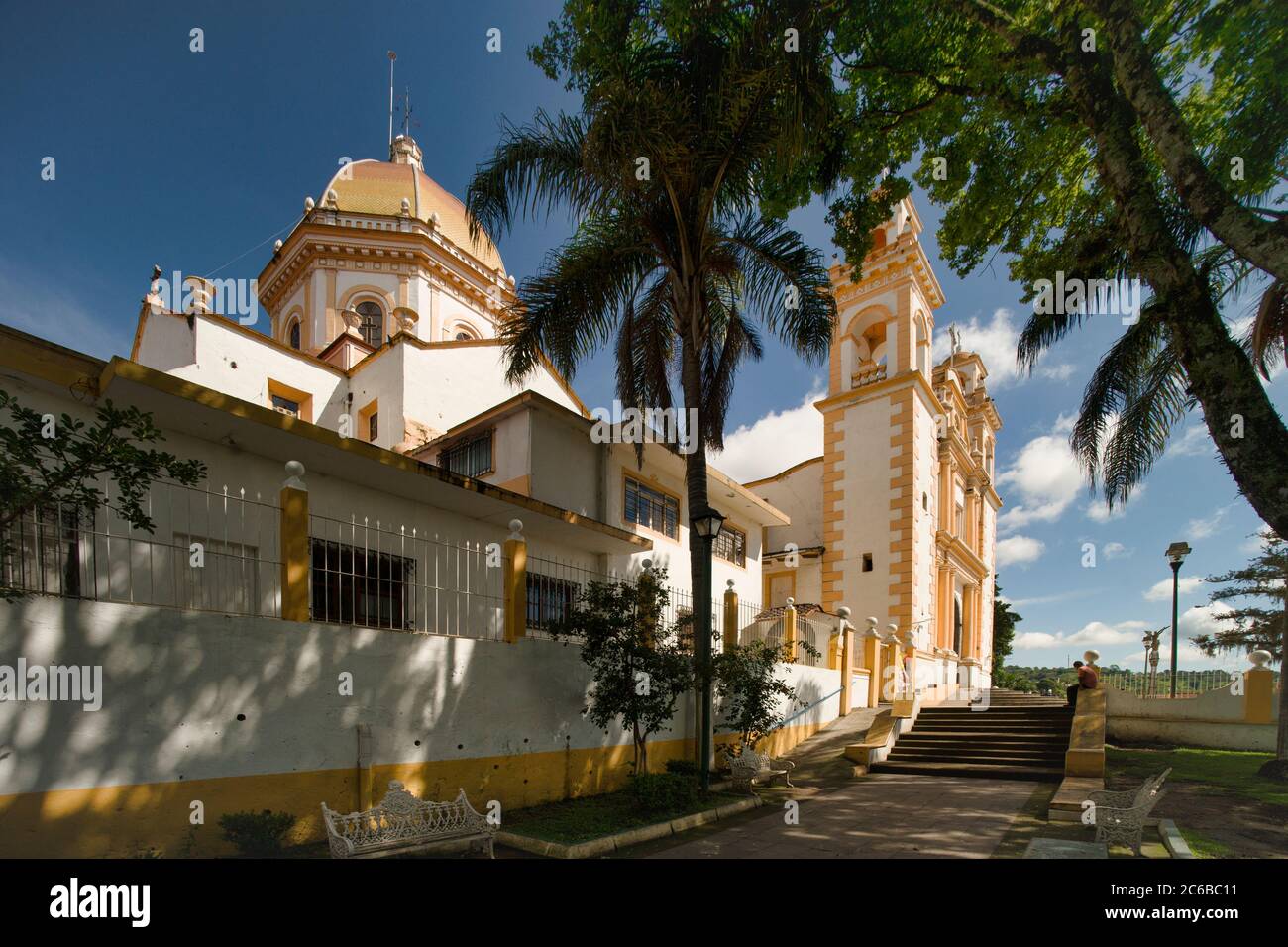 Parroquia Santa Maria Maddalena Chiesa, Xico, Veracruz, Messico, Nord America Foto Stock