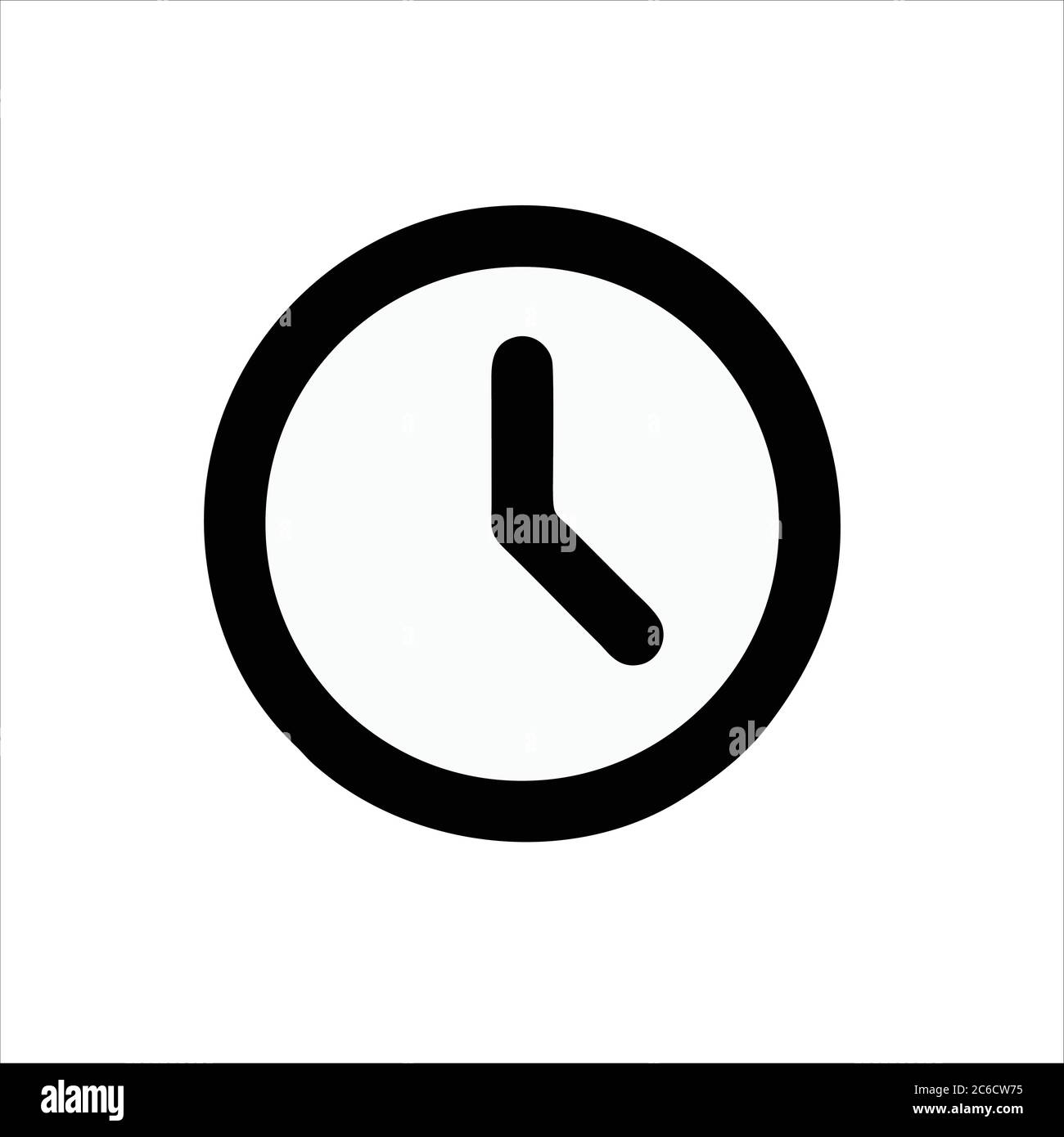 icona del logo dell'orologio isolata. Orologio oggetto, simbolo ufficio del  tempo. Icona dell'orologio piatto. Logo Time. Logo dell'orologio. Logo dell' orologio. Ora del mondo. Icona dell'orologio Immagine e Vettoriale - Alamy