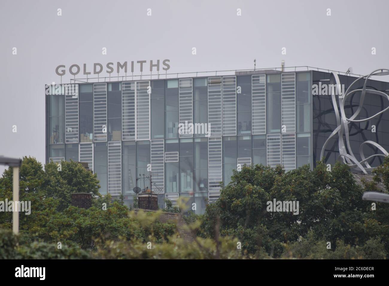 Vista di Goldsmiths, Università di Londra, New Cross, Londra SE14 6NW Foto Stock