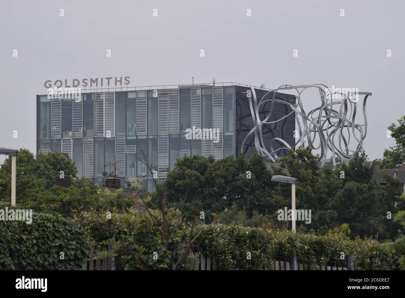 Vista di Goldsmiths, Università di Londra, New Cross, Londra SE14 6NW Foto Stock