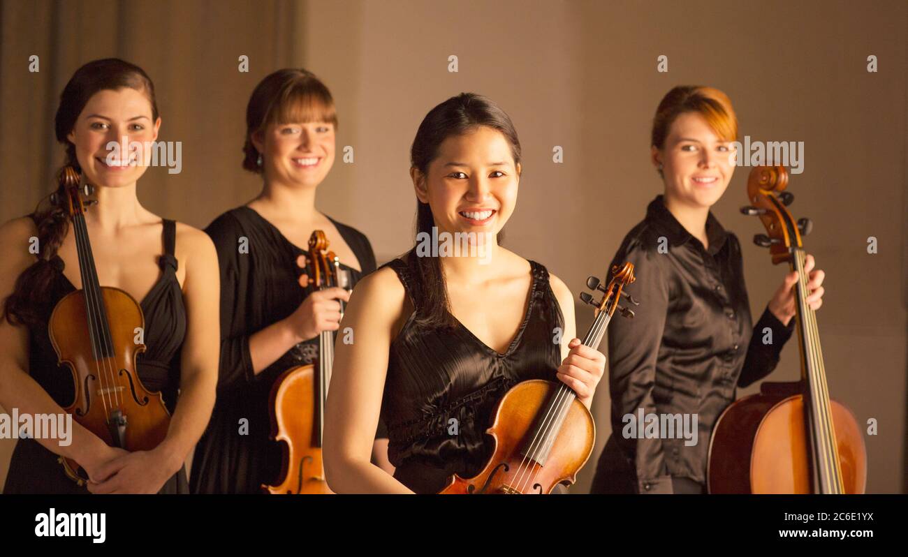 Ritratto di musicisti classici Foto Stock