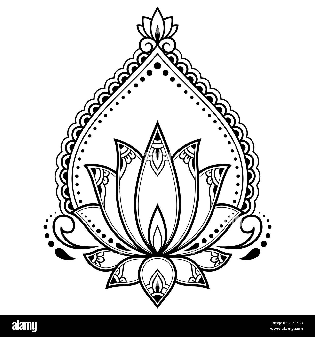 Mandala di loto immagini e fotografie stock ad alta risoluzione - Alamy