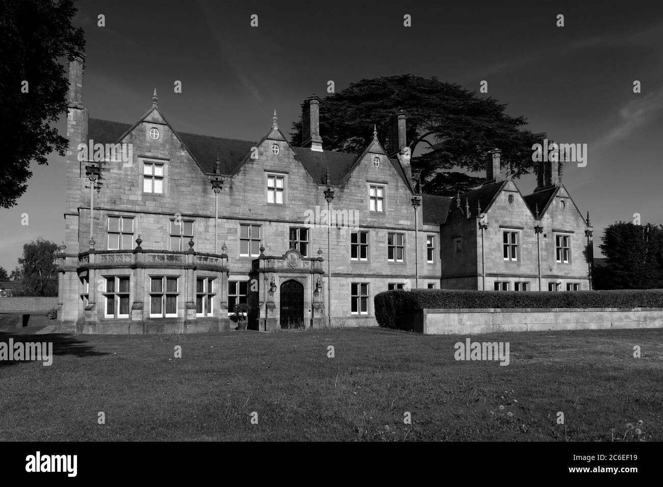 Duffield Hall, villaggio di Duffield, Derbyshire Inghilterra Regno Unito Foto Stock