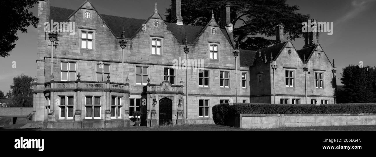 Duffield Hall, villaggio di Duffield, Derbyshire Inghilterra Regno Unito Foto Stock