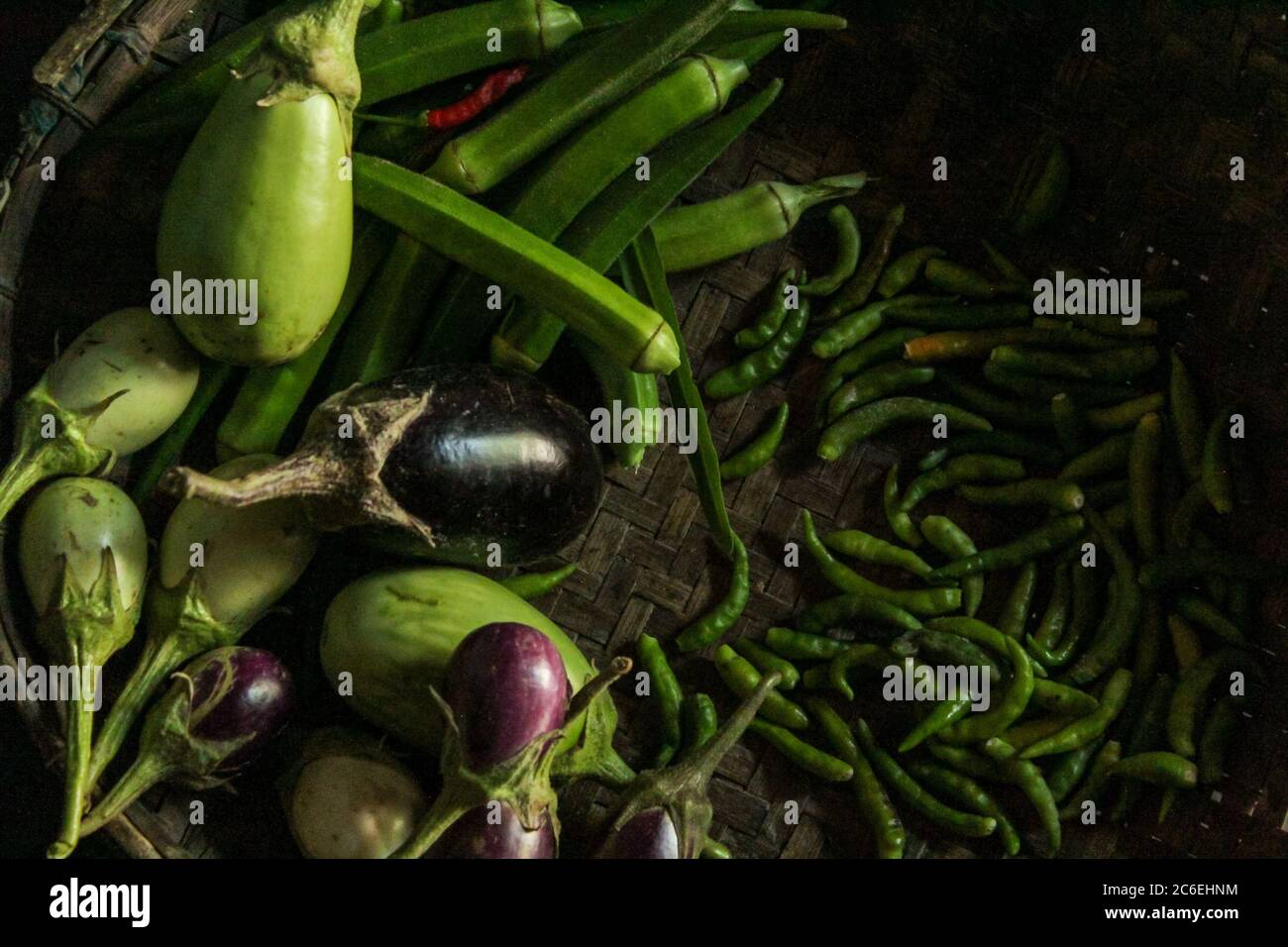 Verdure indiane Foto Stock