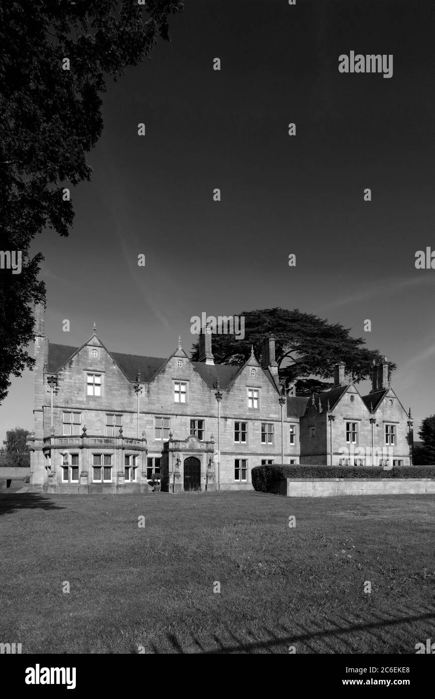 Duffield Hall, villaggio di Duffield, Derbyshire Inghilterra Regno Unito Foto Stock