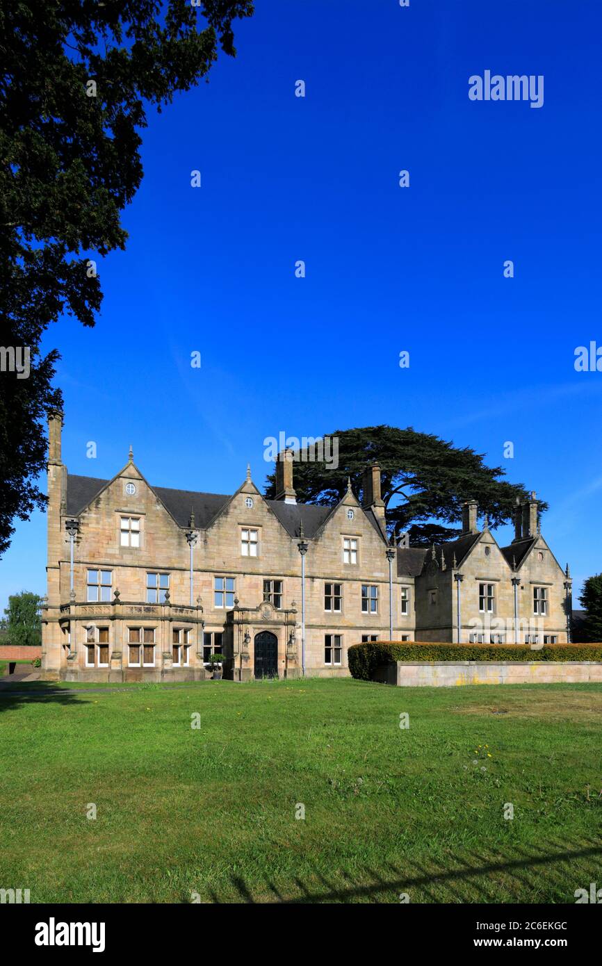 Duffield Hall, villaggio di Duffield, Derbyshire Inghilterra Regno Unito Foto Stock