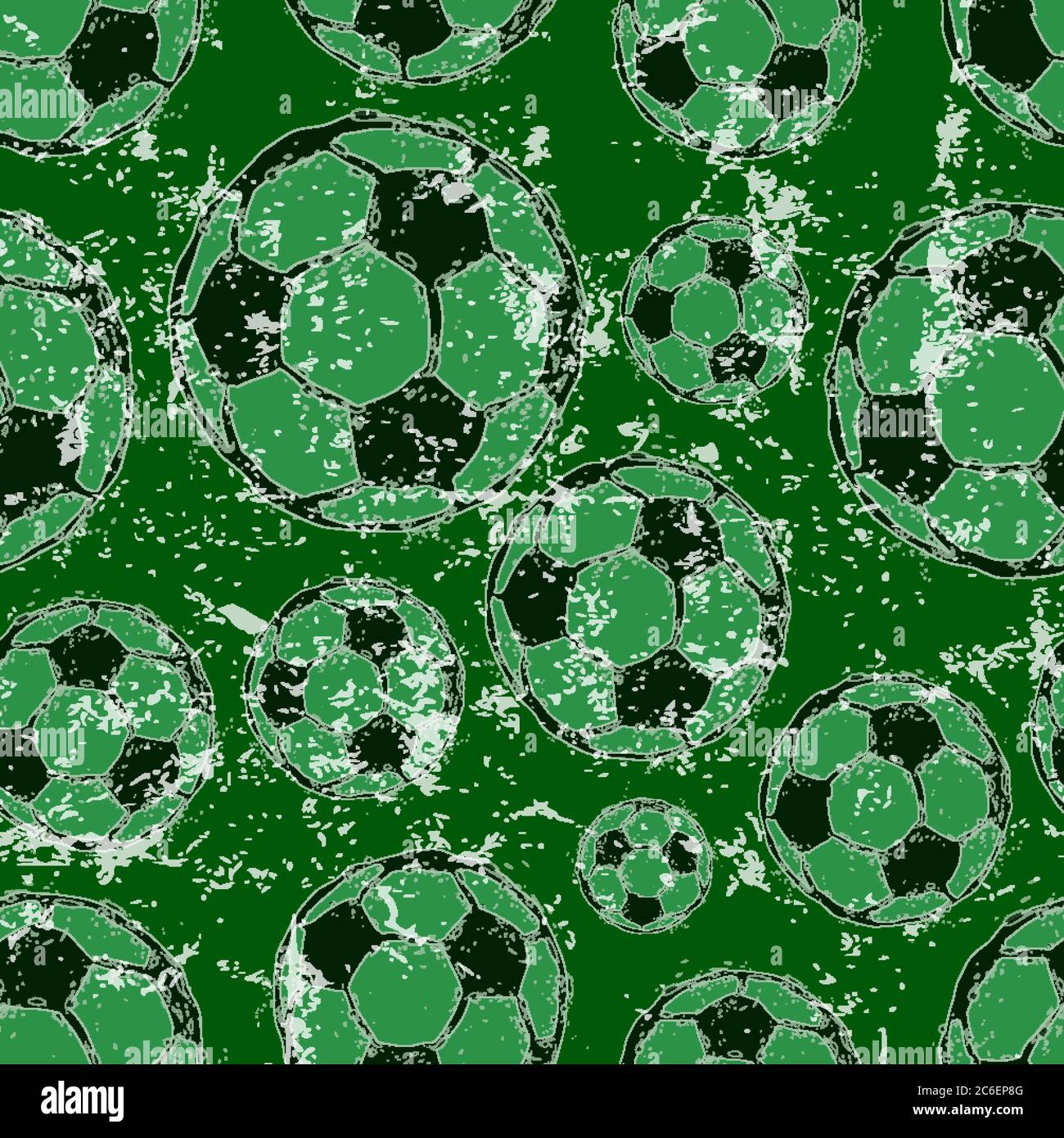 palla da calcio senza cuciture sfondo vettoriale, pattern, texture, mock-up, template vettoriale illustrazione Illustrazione Vettoriale
