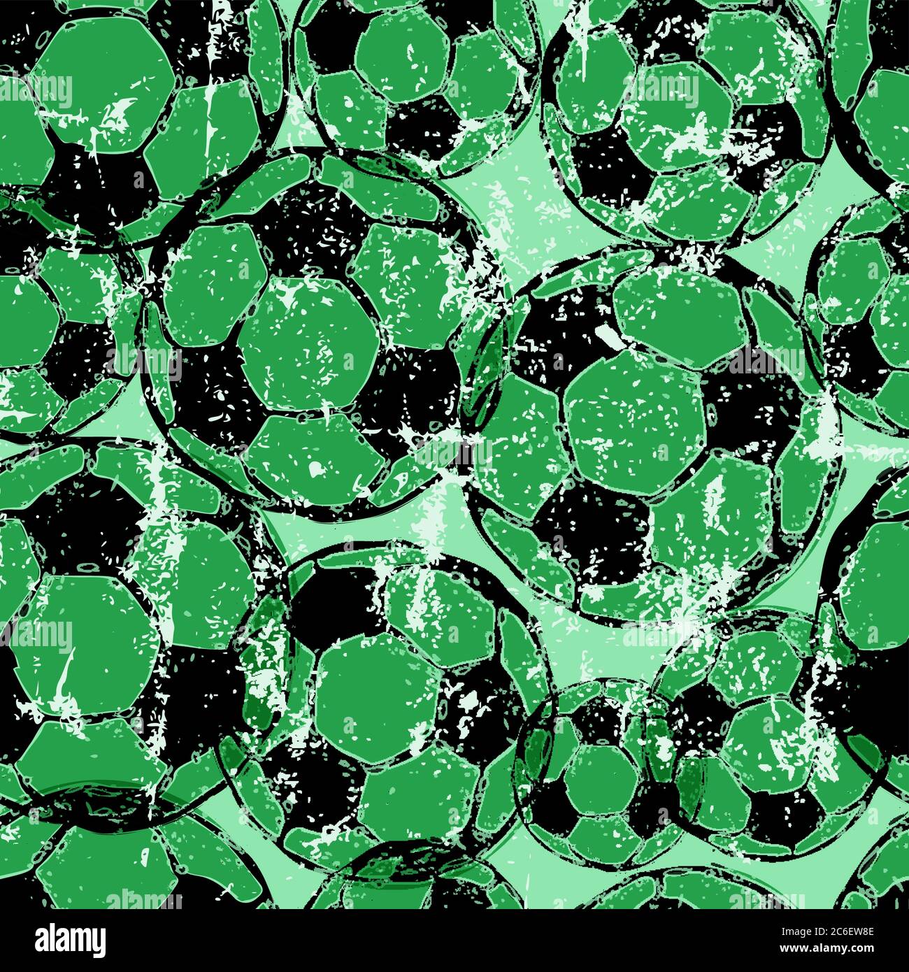 palla da calcio senza cuciture sfondo vettoriale, pattern, texture, mock-up, template vettoriale illustrazione Illustrazione Vettoriale