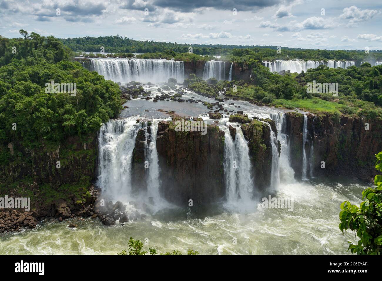 Cascate di Iguazu / Cataratas del Iguazú nella provincia di Misiones, Argentina Foto Stock