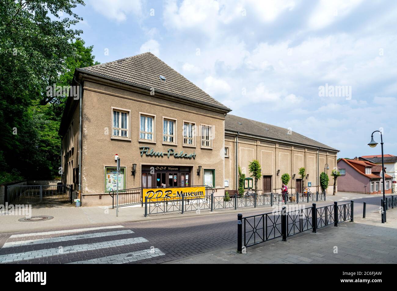 DDR Museum in un ex cinema a Malchow, Germania. Foto Stock