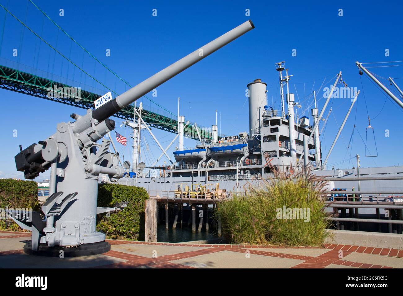 S.S. Vittoria corsia Memorial Museum,San Pedro,Los Angeles , California , Stati Uniti Foto Stock