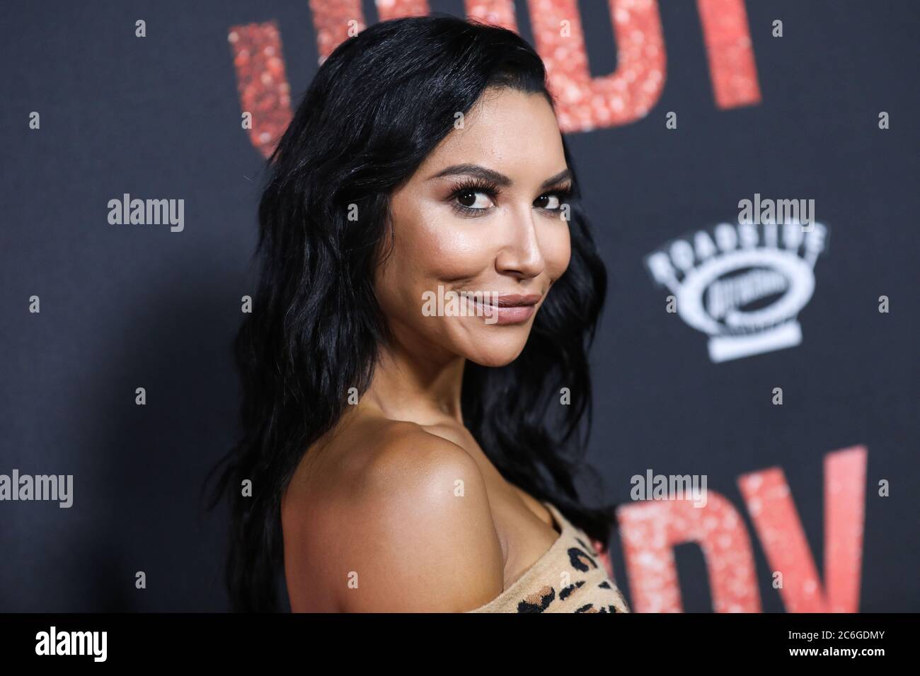 Beverly Hills, Stati Uniti. 09 luglio 2020. (FILE) Naya Rivera presunto morto dopo 4-Year-old Son trovato non accompagnato su barca nel lago Piru. BEVERLY HILLS, LOS ANGELES, CALIFORNIA, USA - SETTEMBRE 19: L'attrice Naya Rivera arriva alla prima Los Angeles del "Judy" di Roadside Attraction, tenuto al Samuel Goldwyn Theatre presso l'Accademia di Arti e Scienze cinematografiche il 19 settembre 2019 a Beverly Hills, Los Angeles, California, Stati Uniti. (Foto di Xavier Collin/Image Press Agency) Credit: Image Press Agency/Alamy Live News Foto Stock