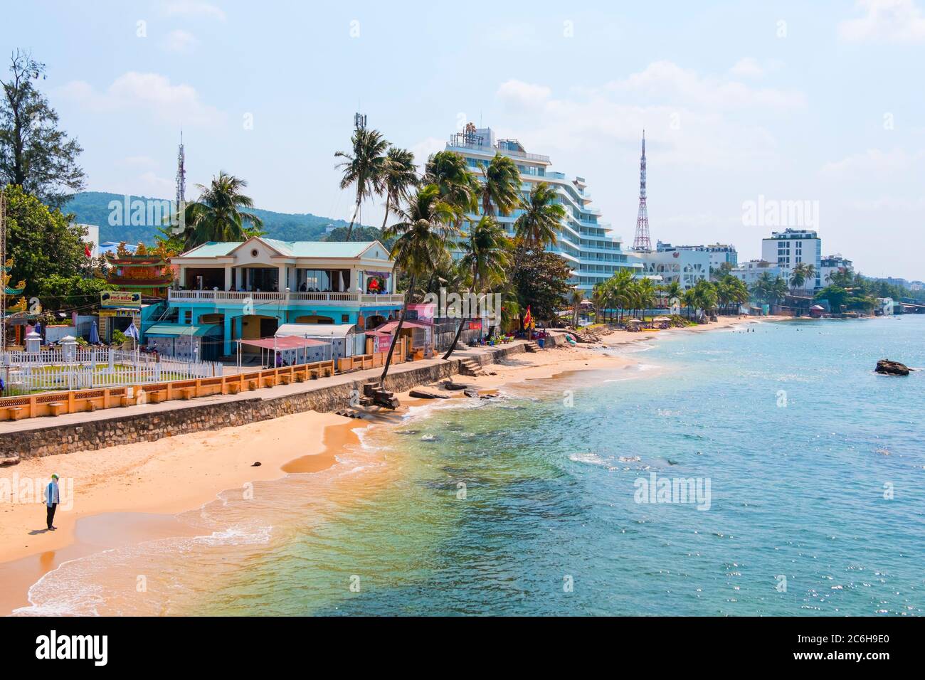 Bai Dinh Cau, spiaggia di Dinh Cau, Duong Dong, isola di Phu Quoc, Vietnam, Asia Foto Stock