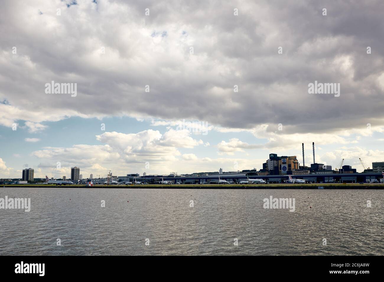 London City Airport Foto Stock