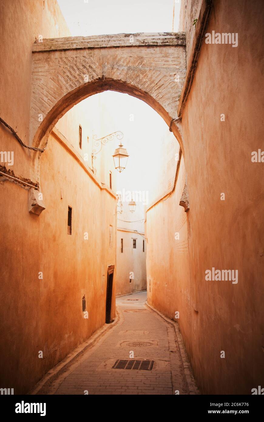 Vista sulla Medina, Fes, Marocco Foto Stock