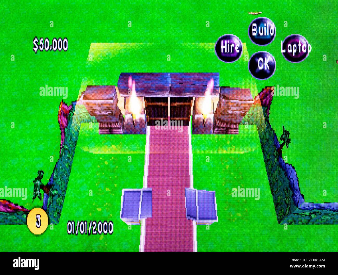 Parco a tema SIM - Sony PlayStation 1 PSX - solo per uso editoriale Foto Stock