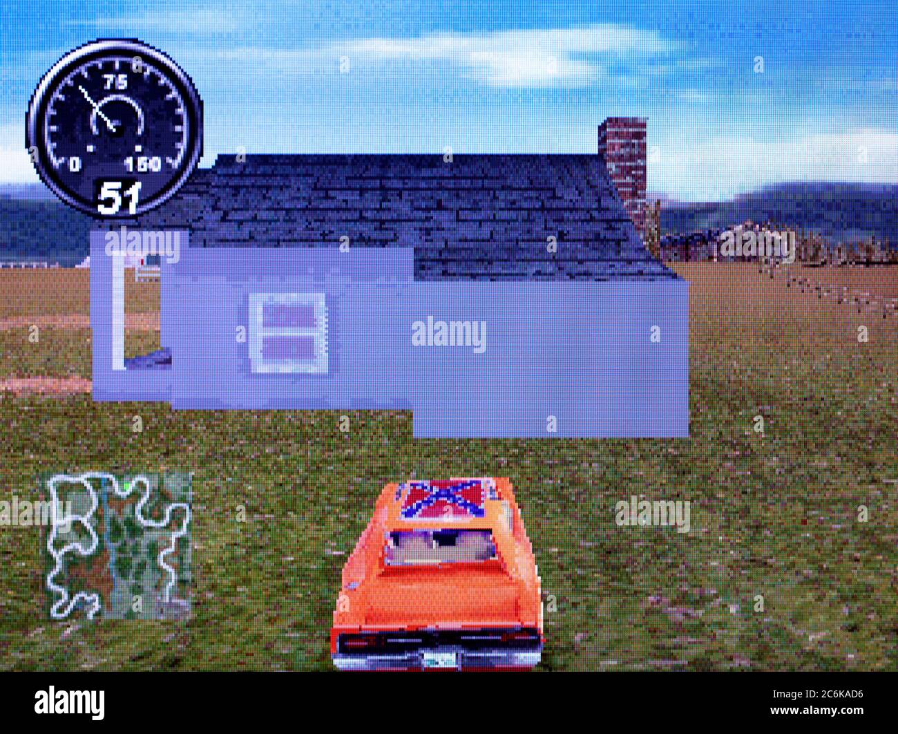 The Dukes of Hazzard II Daisy Dukes IT out - Sony PlayStation 1 PSX - solo per uso editoriale Foto Stock