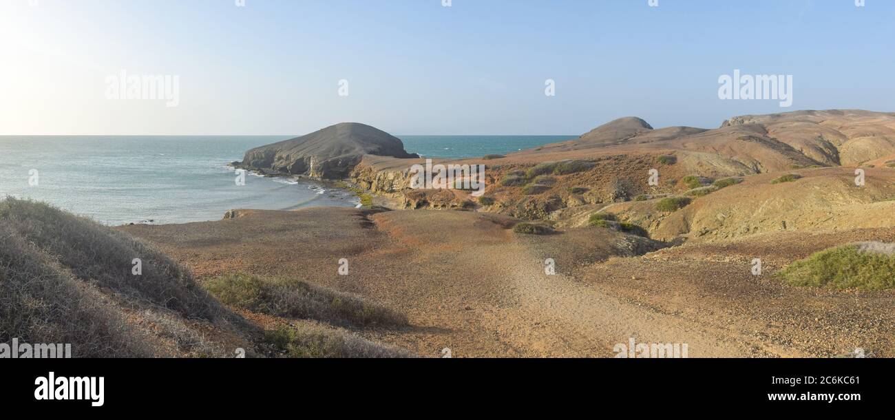 Piedra Tortuga nella regione di la Guajira in Colombia Foto Stock