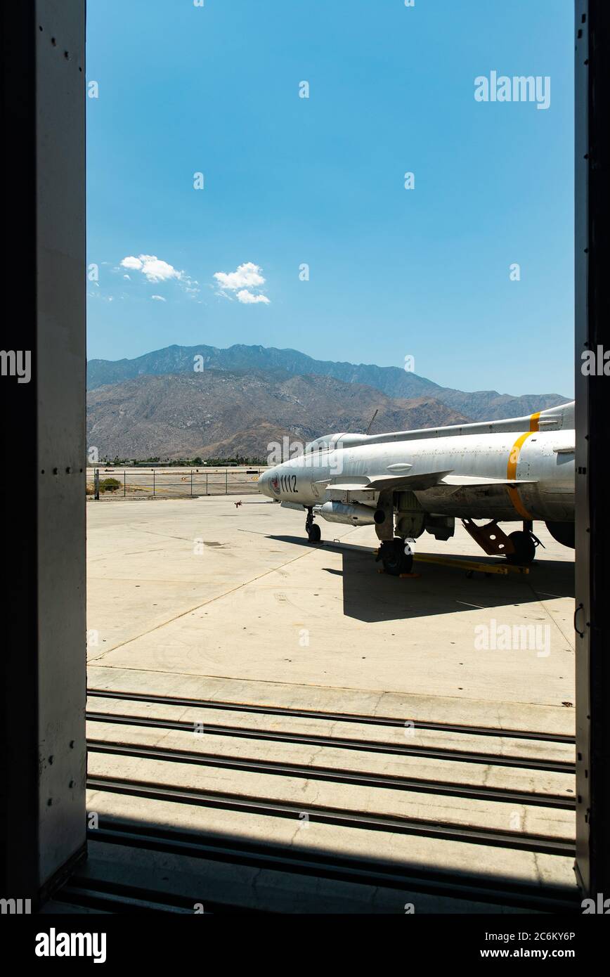 Mikoyan-Gurevich MIG-21 - Museo dell'aria di Palm Springs: Palm Springs, CA / USA - 062720 Foto Stock