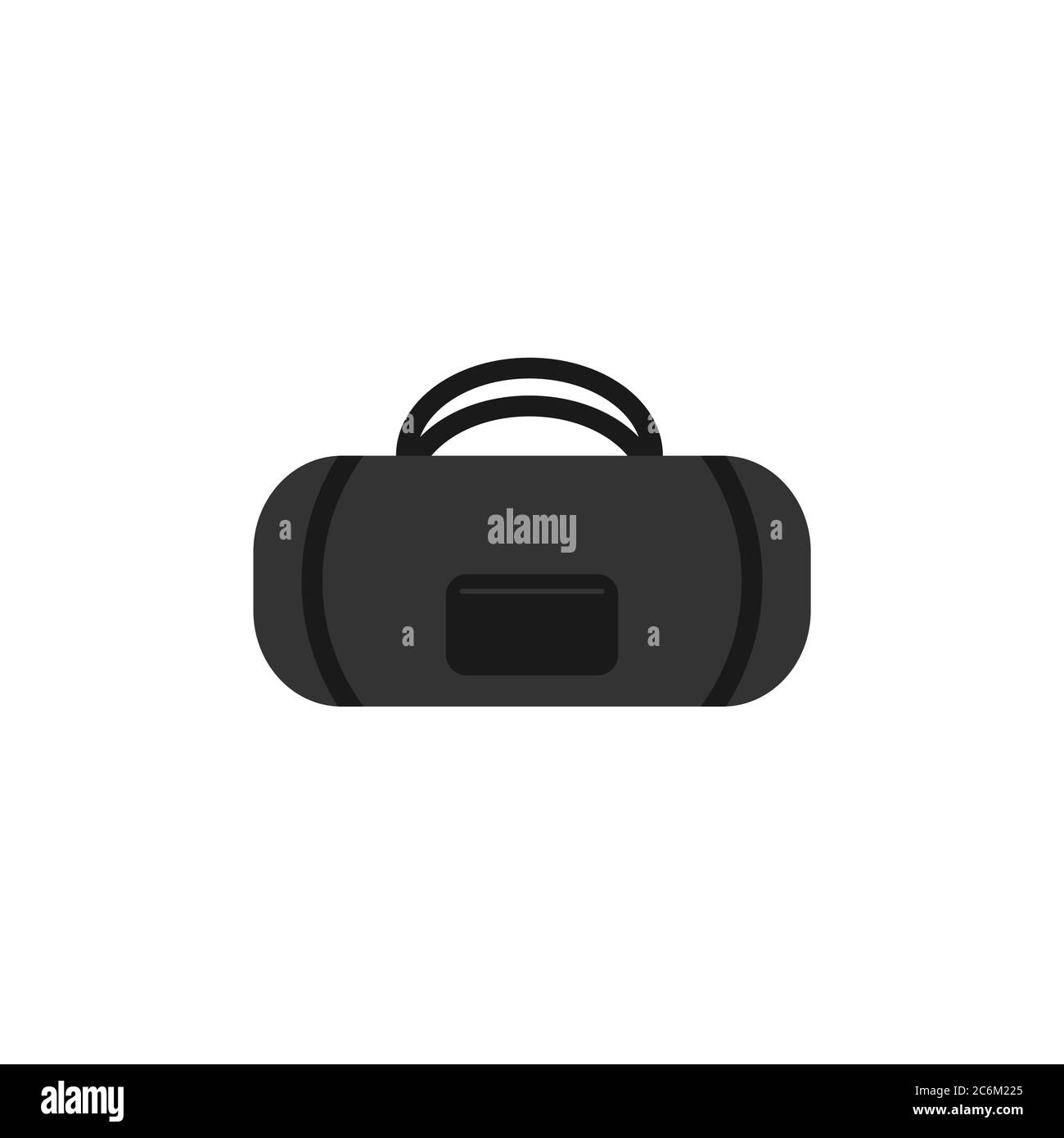 illustrazione grafica vettoriale della borsa da viaggio Illustrazione Vettoriale