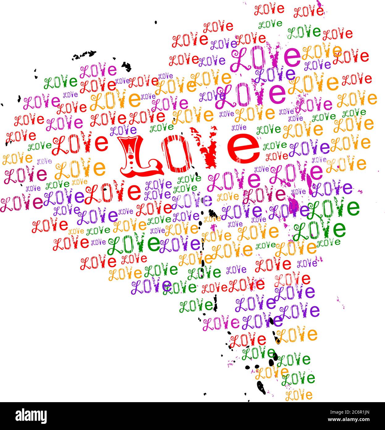 Amore emozione, annata e grugia illustrazione, questo vettore arte può essere utilizzato come biglietto di benvenuto per matrimonio, impegno, giorno di valentine. Illustrazione Vettoriale