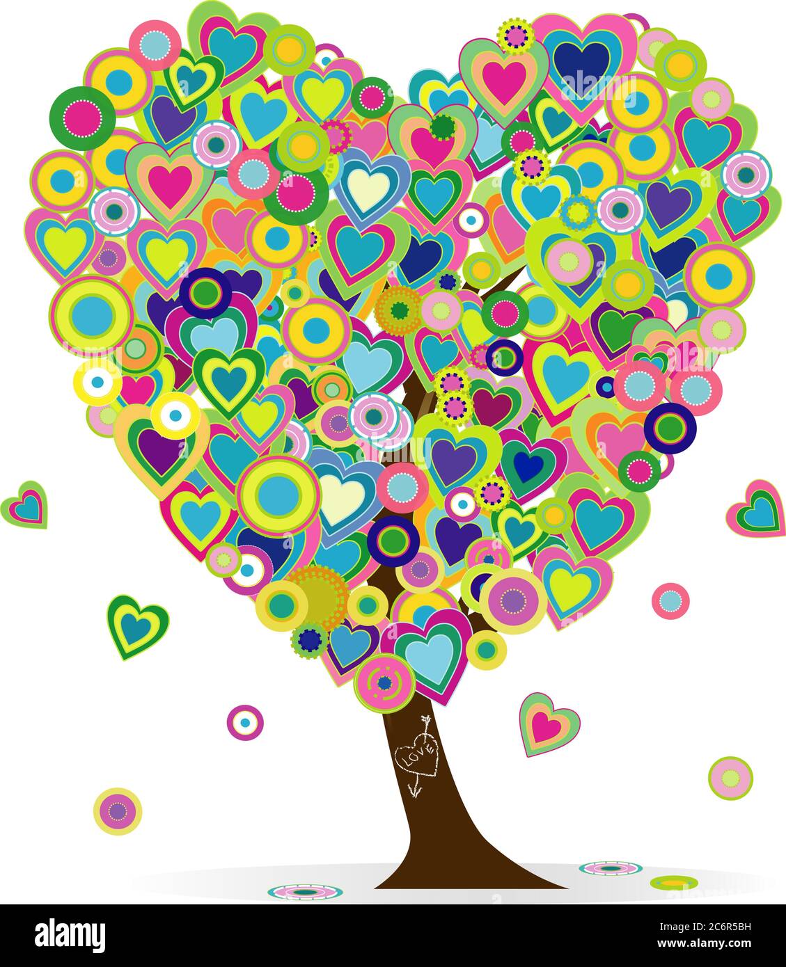 Amore emozione, annata e grugia illustrazione, questo vettore arte può essere utilizzato come biglietto di benvenuto per matrimonio, impegno, giorno di valentine. Illustrazione Vettoriale