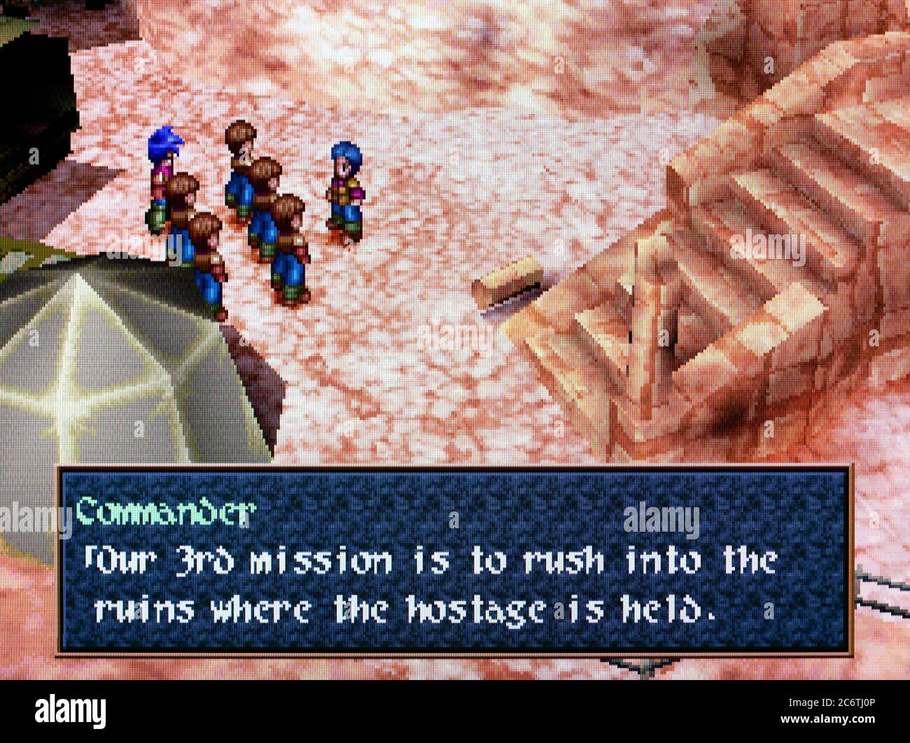 Wild Arms 2 Sony PlayStation 1 PSX solo per uso editoriale Foto stock Alamy