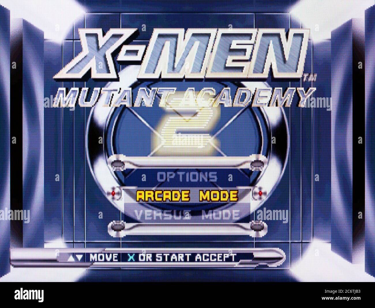 X-Men Mutant Academy 2 - Sony PlayStation 1 PSX - solo per uso editoriale Foto Stock