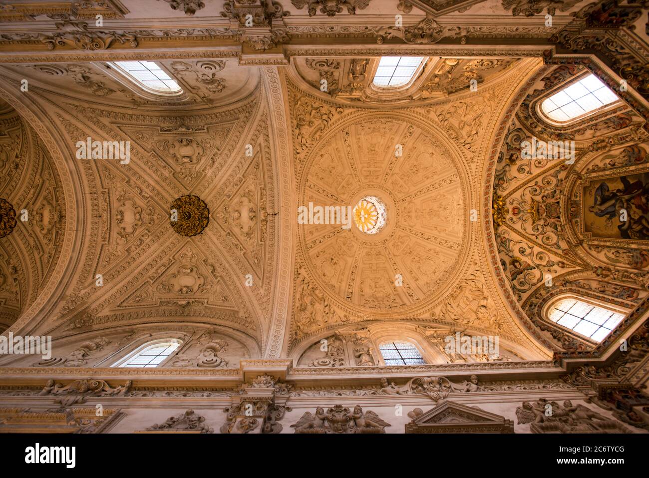 Interni del Monastero di nostra Signora dell'Assunzione 'la Cartujaa' Foto Stock