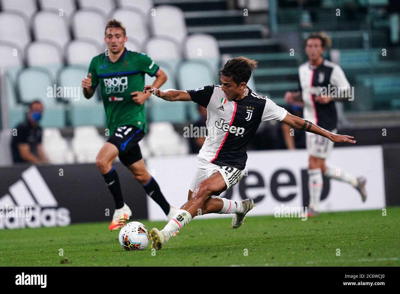 Torino (Italia). 11 Luglio 2020. Calcio italiano Serie A. Juventus FC vs Atalanta Bergamasca Calcio. Paulo Dybala di Juventus FC . Foto Stock