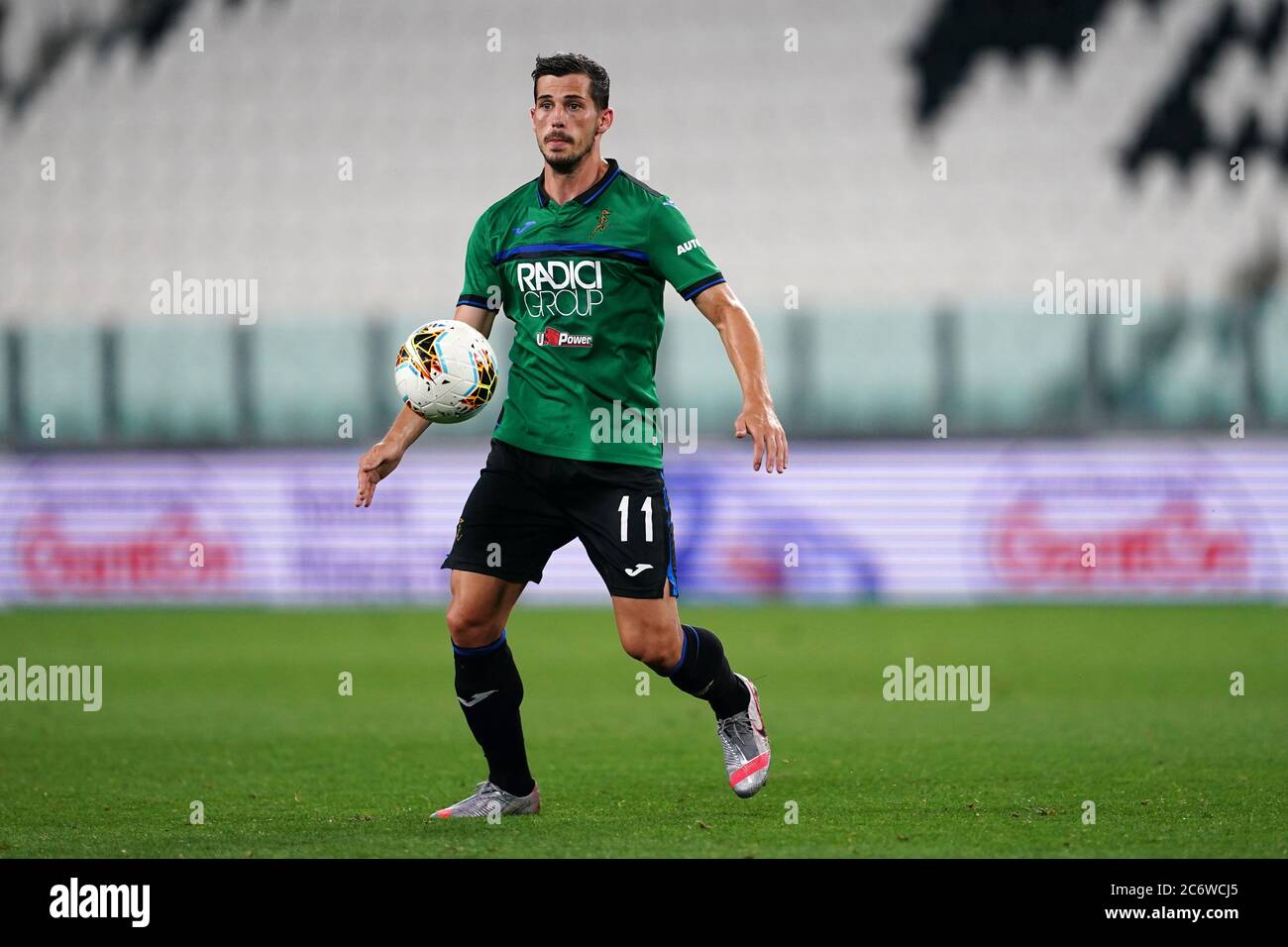 Torino (Italia). 11 Luglio 2020. Calcio italiano Serie A. Juventus FC vs Atalanta Bergamasca Calcio. Remo Freuler di Atalanta Bergamasca Calcio . Foto Stock