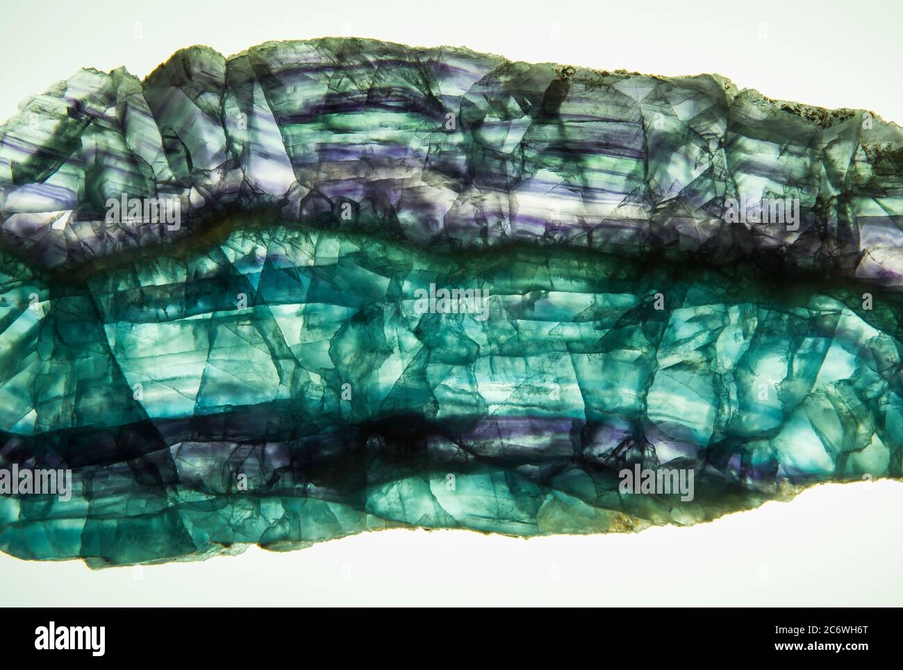 Fluorite, di Bruce Montagne/Dembinsky Photo Assoc Foto Stock