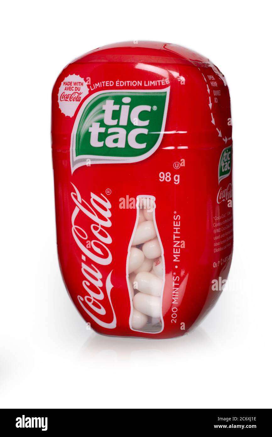 TIC TAC Candy Foto Stock