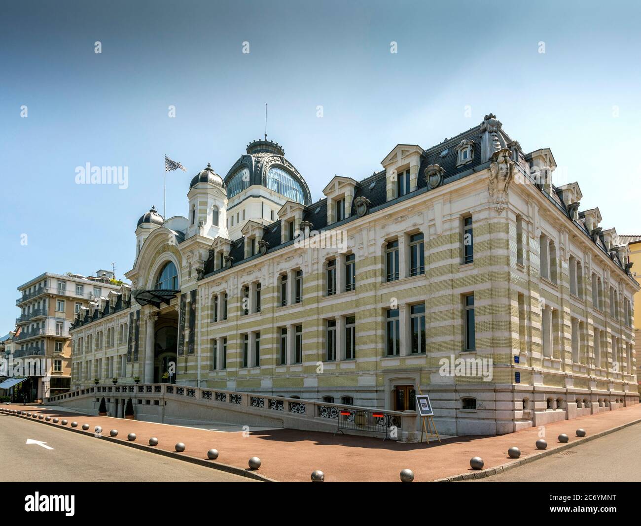 Palais Lumiere., Evian, alta Savoia, Auvergne-Rodano-Alpi, Francia Foto Stock