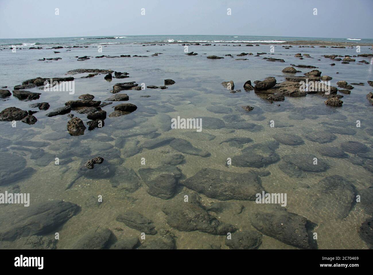 Il Saint Martin's Island, localmente noto come Narkel Jinjira, è la sola isola di corallo e una delle più famose località turistiche del Bangladesh. Questa piccola isola è situato nel nord-est del golfo del Bengala, a circa 9 chilometri a sud di Cox's Bazar. Bangladesh. Febbraio 24, 2009. Foto Stock