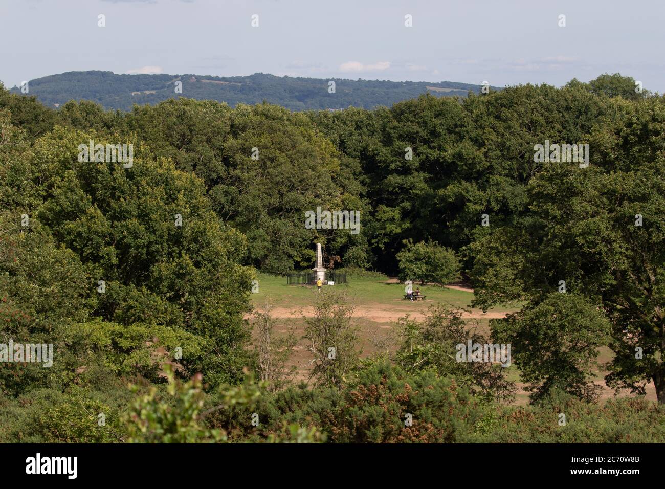 Monumento commemorativo della guerra su Kiver Edge. Staffordshire. REGNO UNITO Foto Stock