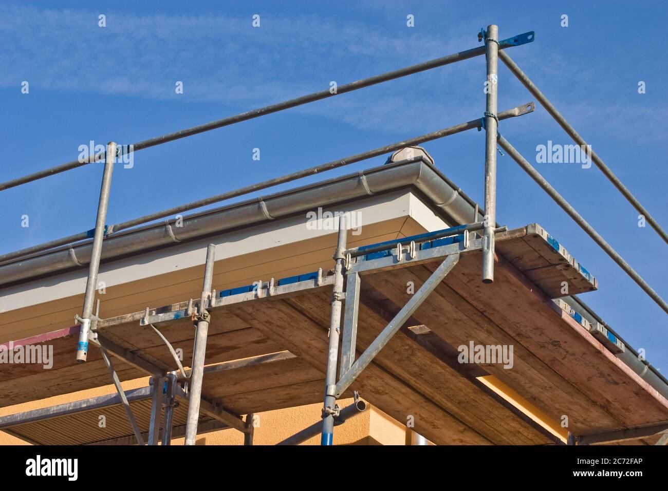 Impalcatura a casa Foto Stock