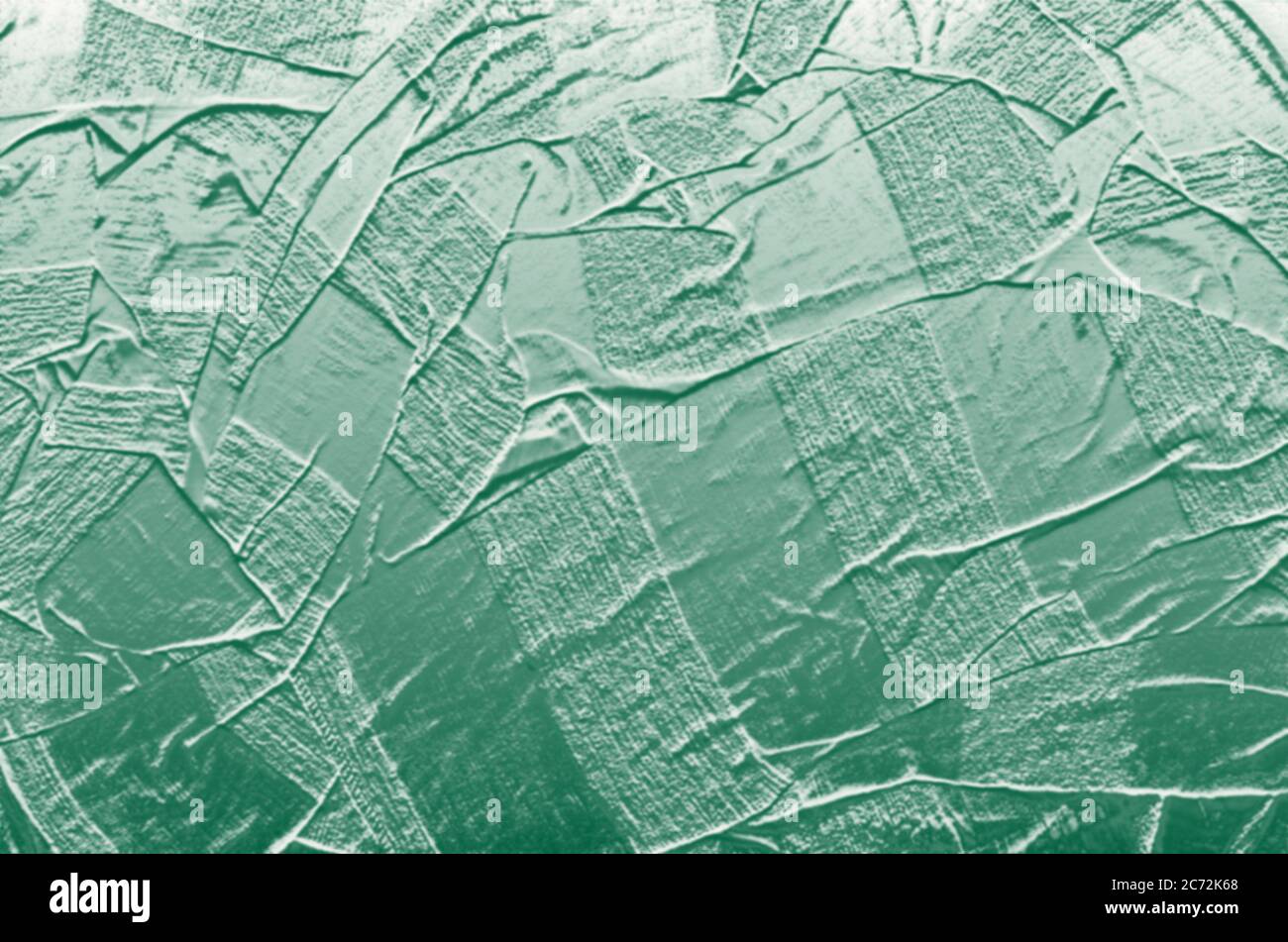 Grafica monocromatica di sfondo in tonalità di verde chiaro, spazio per il testo, copia Foto Stock