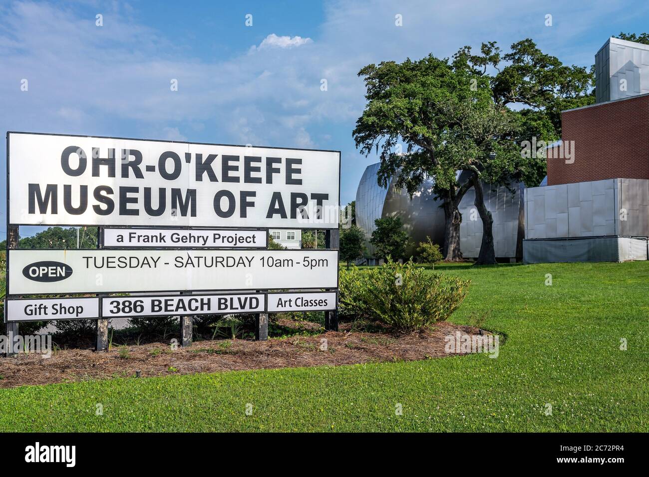 OHR-o'Keefe Museum of Art di Biloxi, Mississippi, USA Foto Stock