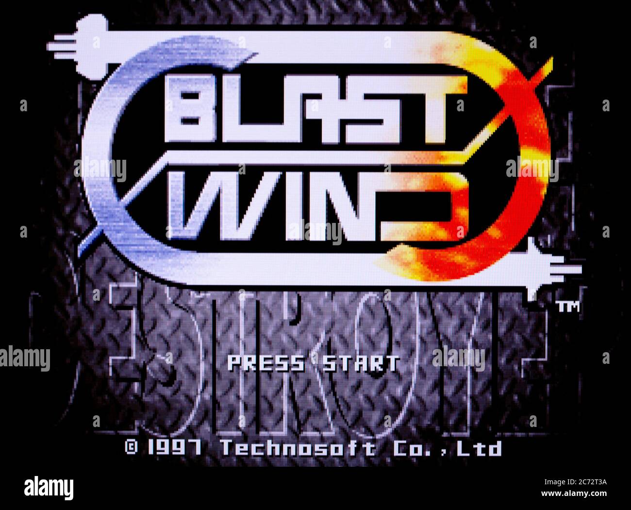 Blast Wind - sega Saturn Videogame - solo per uso editoriale Foto Stock