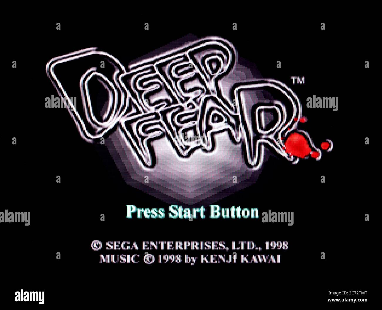 Deep Fear - sega Saturn Videogame - solo per uso editoriale Foto Stock