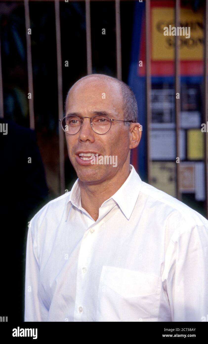 Jeffrey Katzenberg partecipa ad una prima di film a Hollywood, California Foto Stock