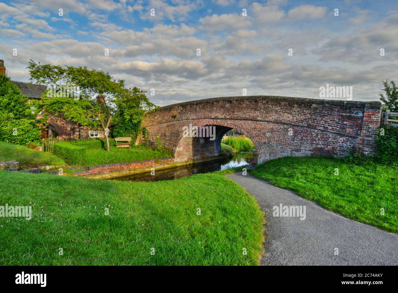 Woolsthorpe, canale Grantham, vale di Belvoir Foto Stock