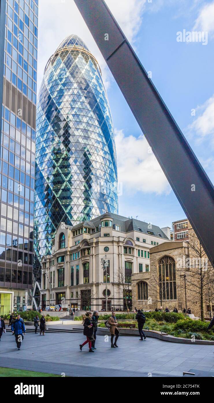 Una scena tipica a Londra uk Foto Stock