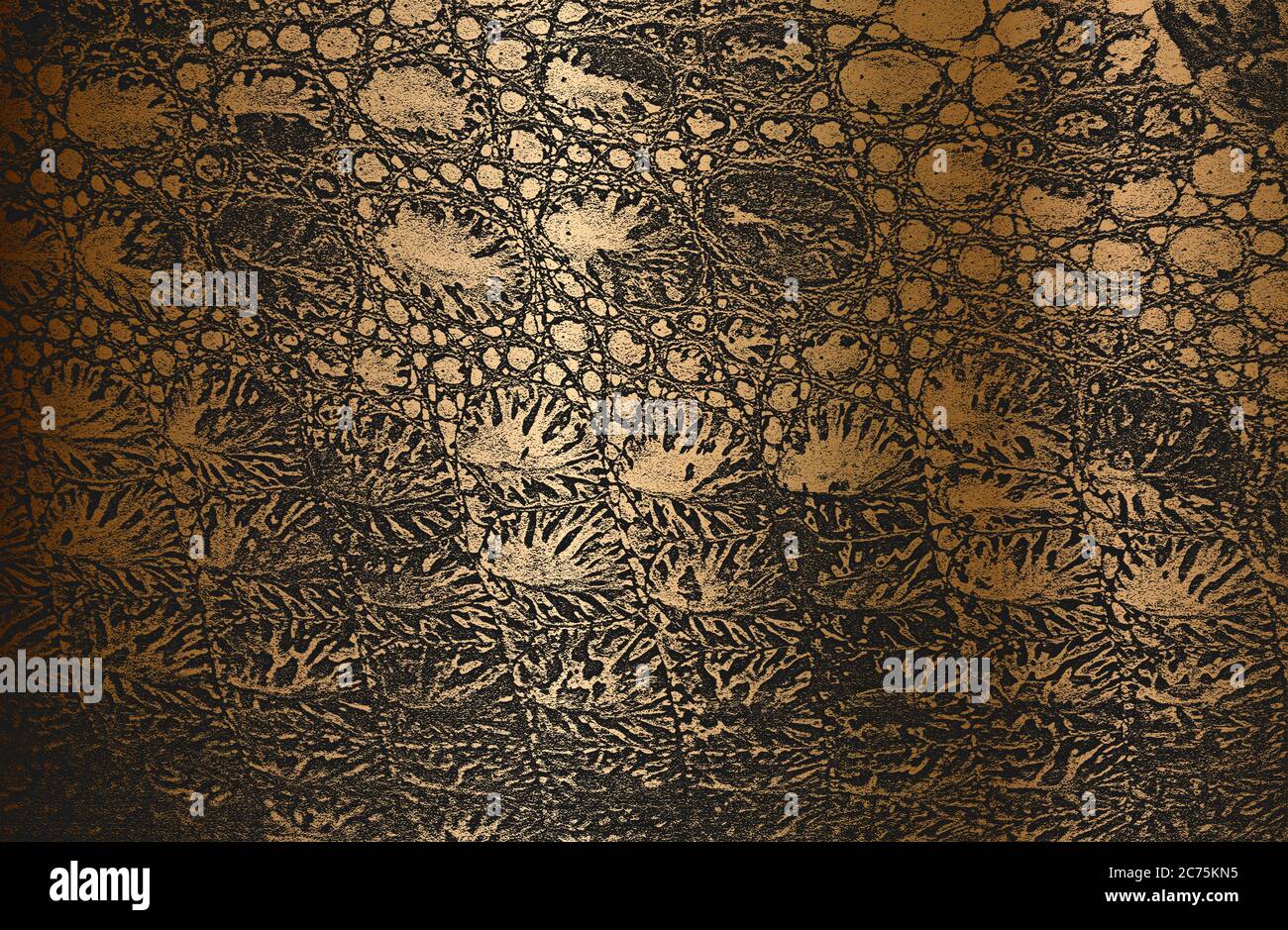 Distress pelle di coccodrillo dorata grunge texture. Illustrazione vettoriale EPS 8. Sfondo bianco e nero. Illustrazione Vettoriale