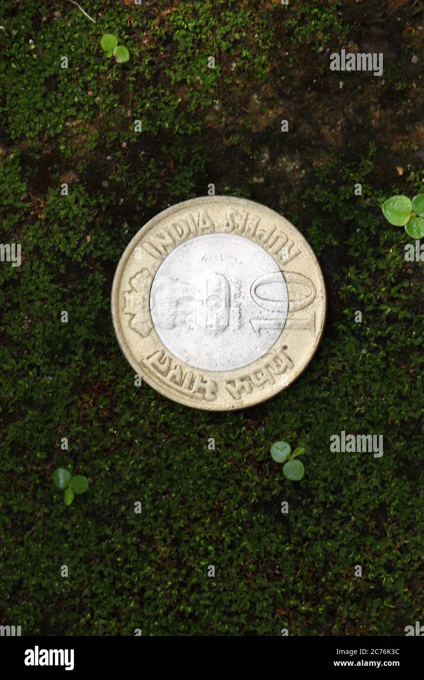 Moneta indiana Foto Stock