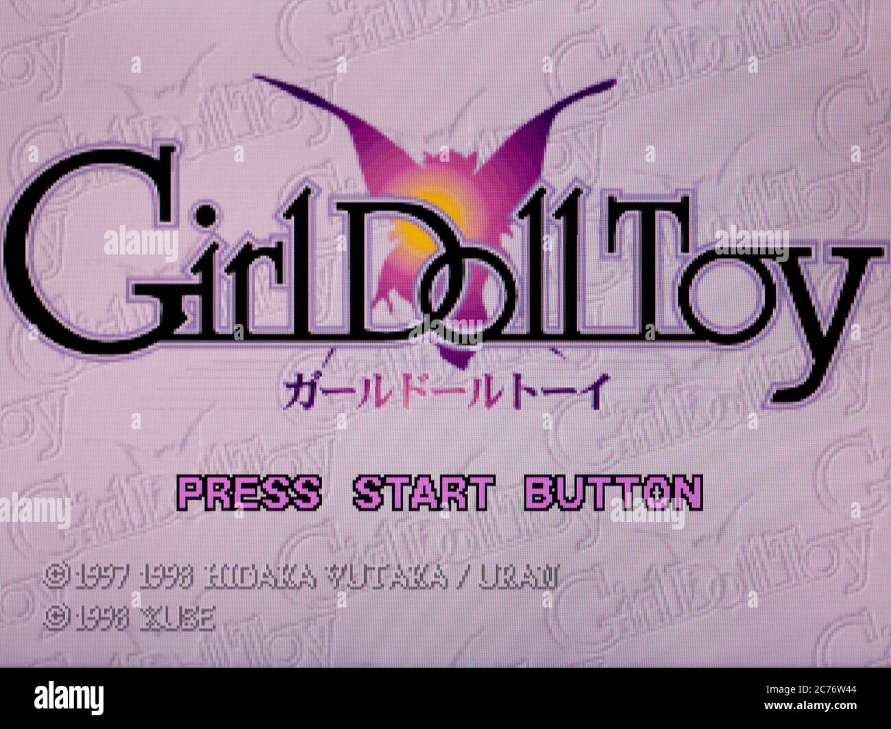 Girl Doll Toy - sega Saturn Videogame - solo per uso editoriale Foto Stock